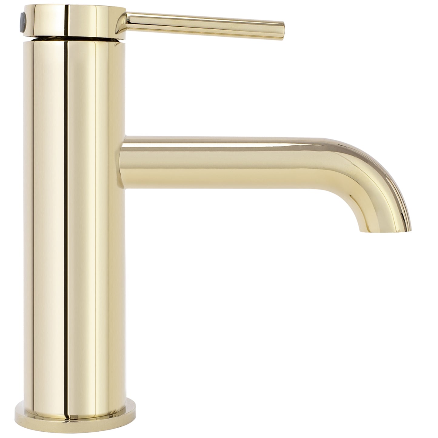 Waschbeckenarmatur Rea Spot Gold low 2