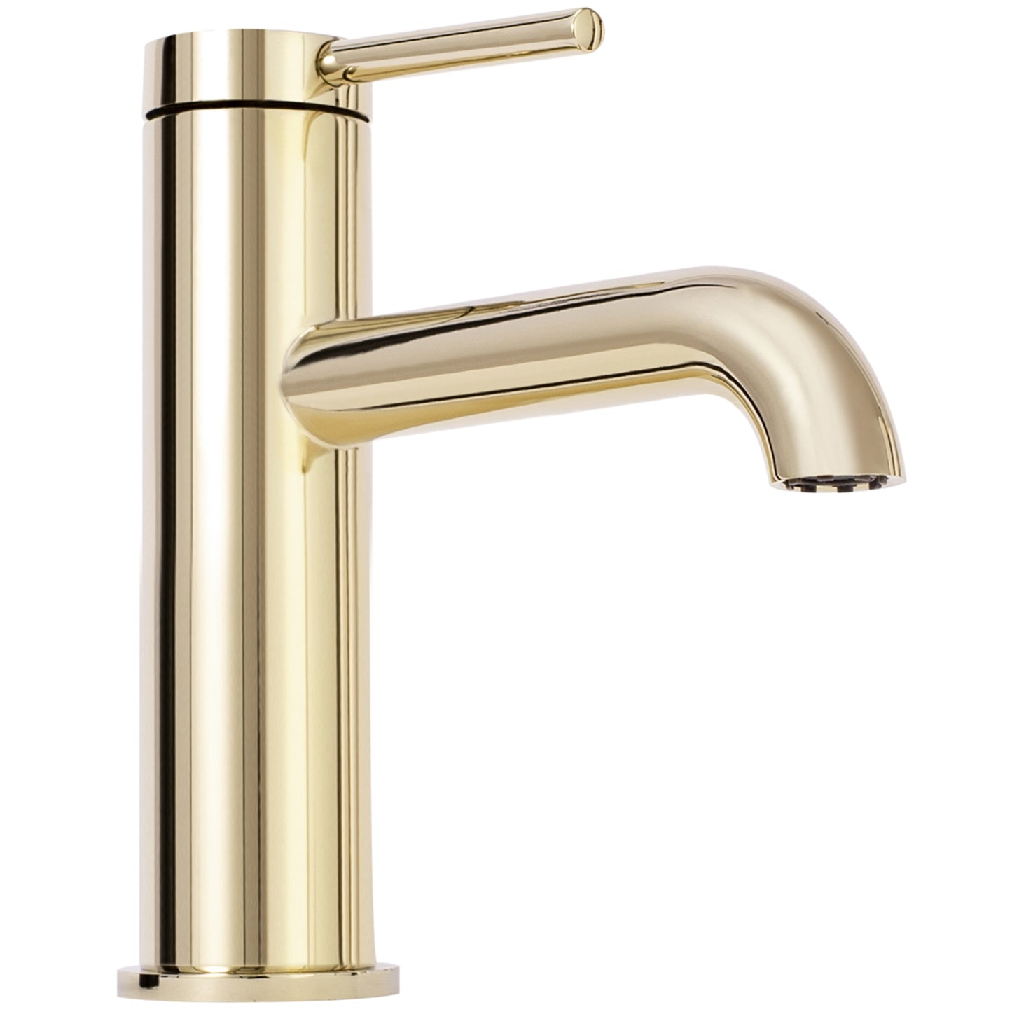 Waschbeckenarmatur Rea Spot Gold low 4