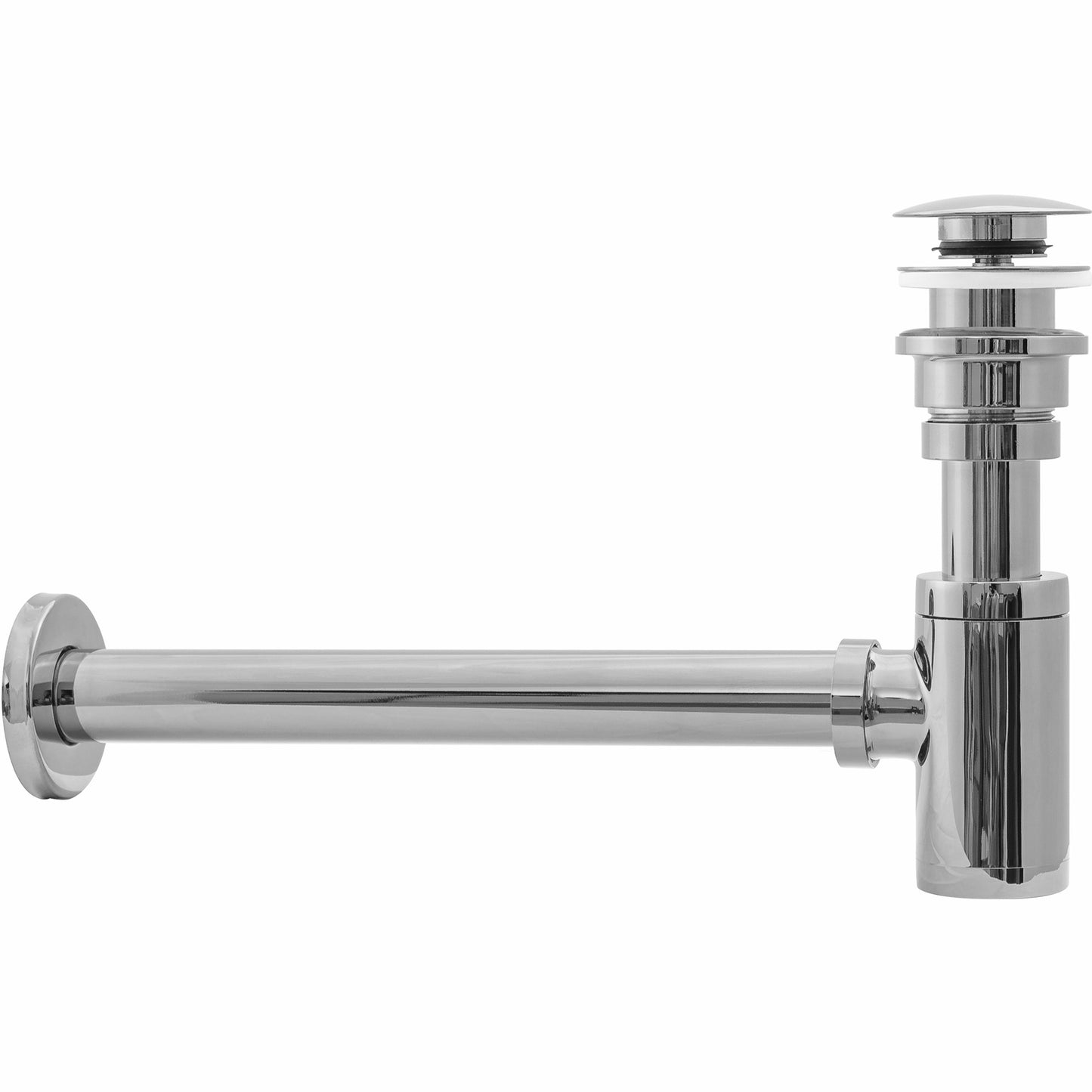 Siphon + Klik-Klak universell Chrom 2