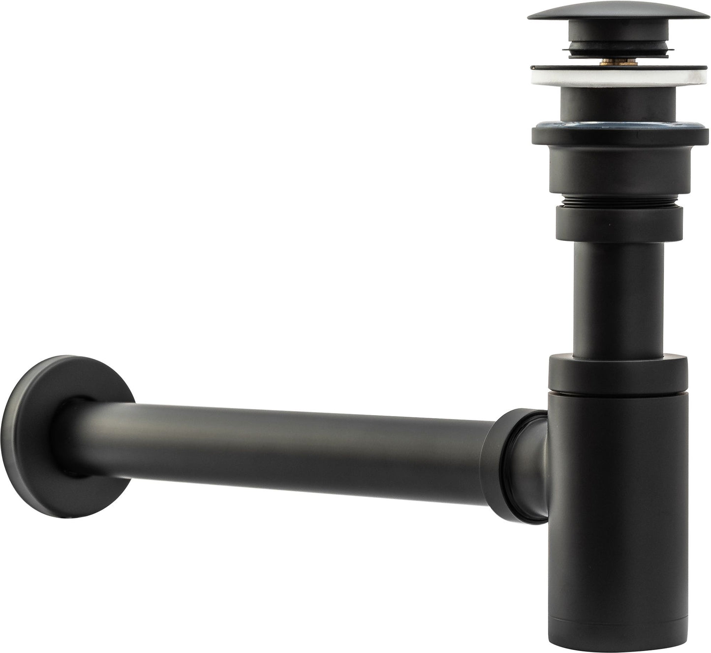 Waschbecken-Siphon Klik-Klak Universal Rea Schwarz Old Black 2