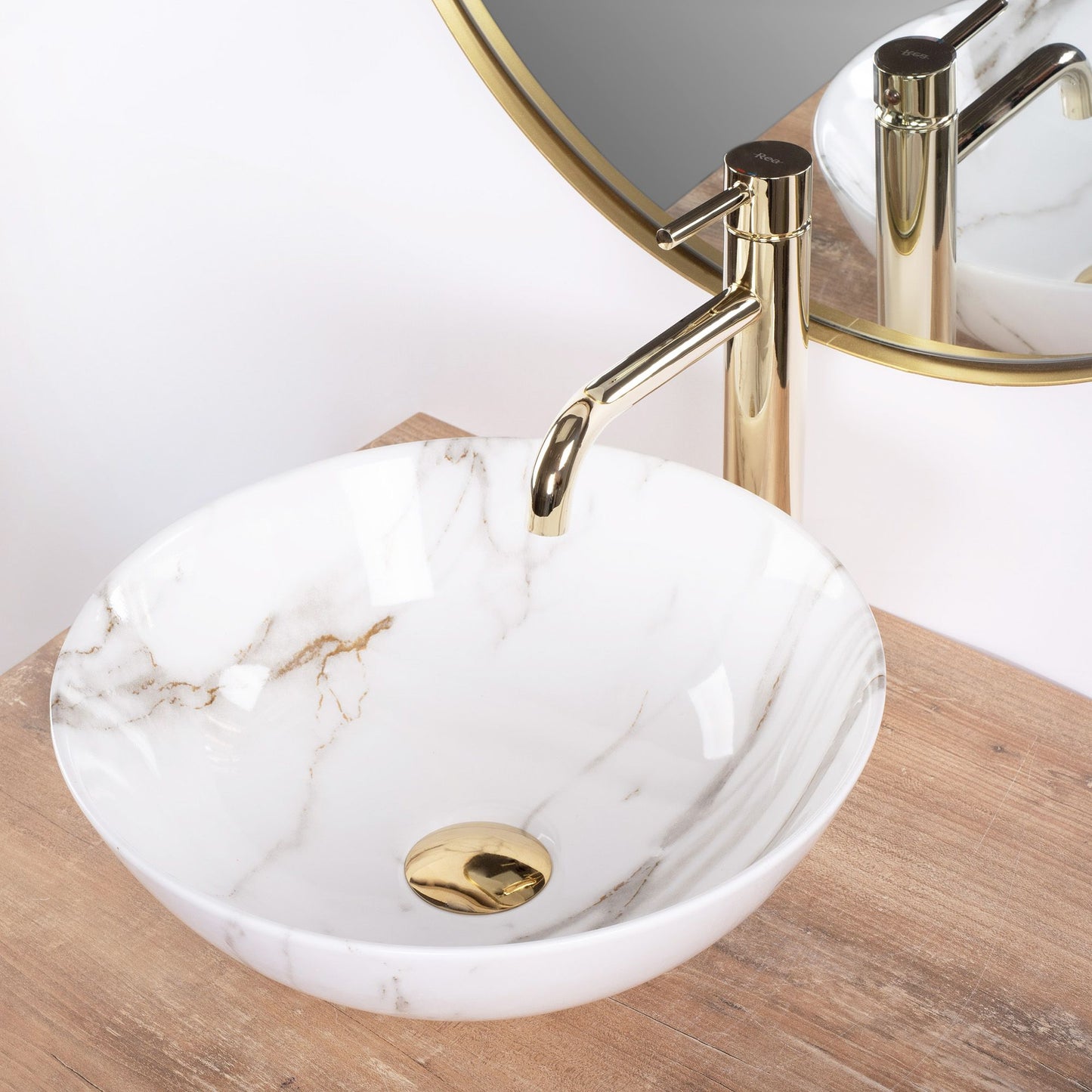 Aufsatzwaschbecken REA STELLA Aiax Shiny 5
