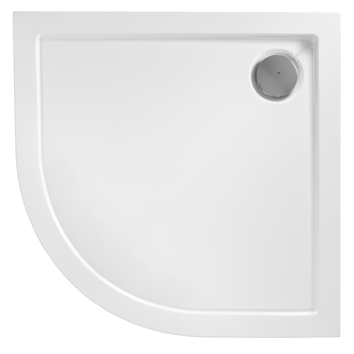 Duschkabine REA Look Chrome 80x80 Ohne Duschwanne 5