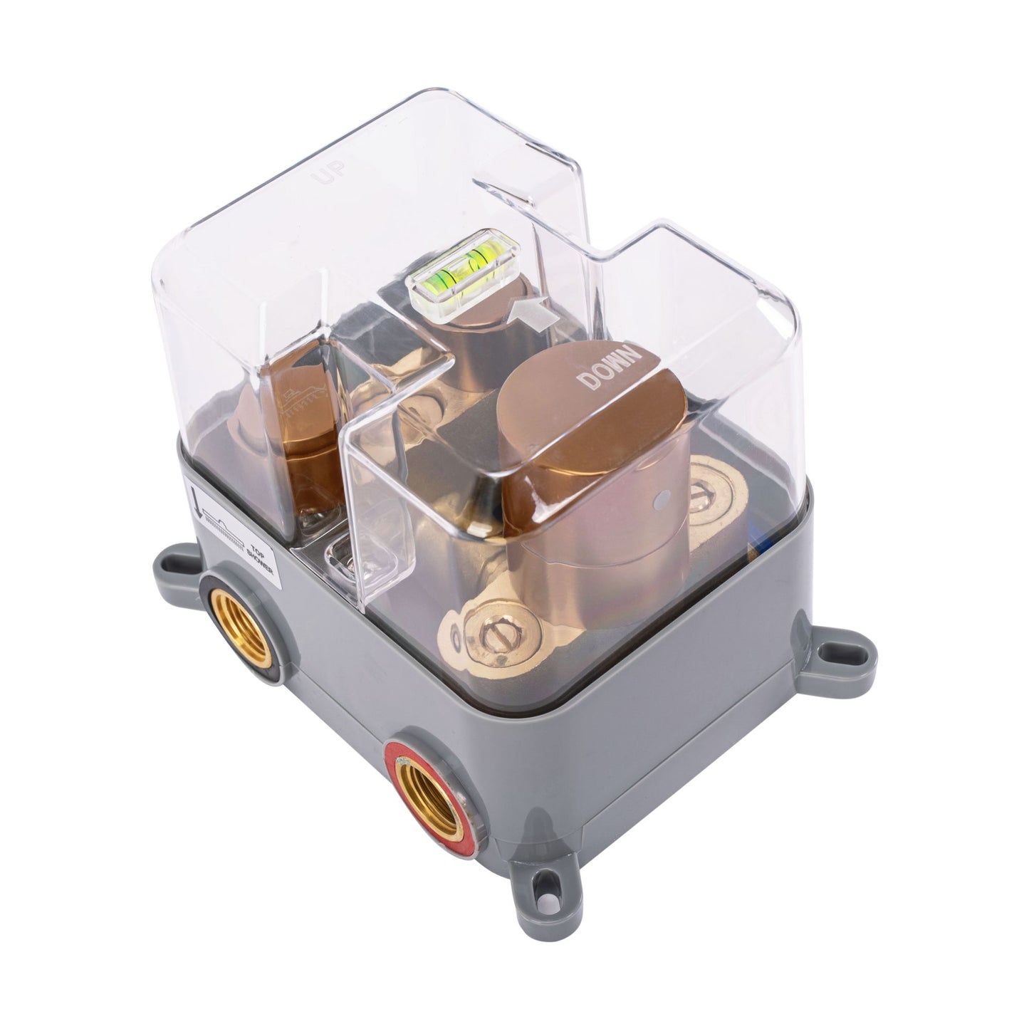 Unterputz Duschgarnitur Rea LUNGO COPPER BRUSH BOX 8