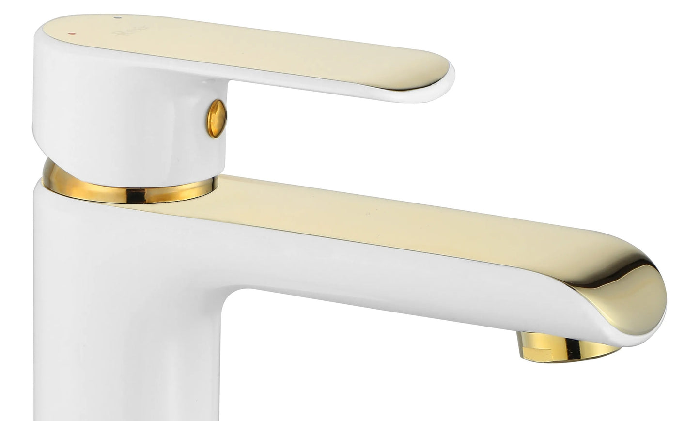 Waschbeckenarmatur REA Bloom White Gold high 3