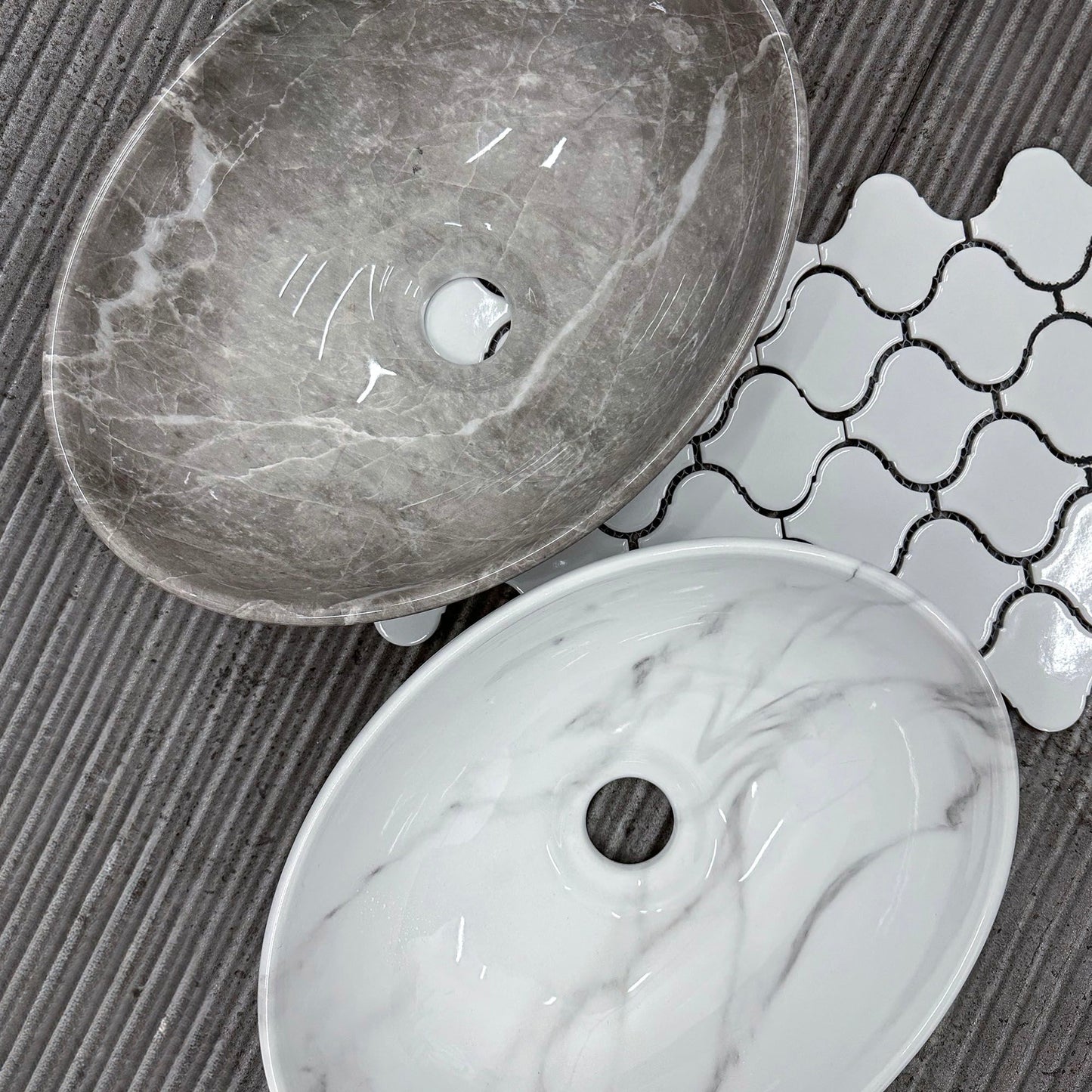 Aufsatzwaschbecken Rea Sofia Mini Grigio 5