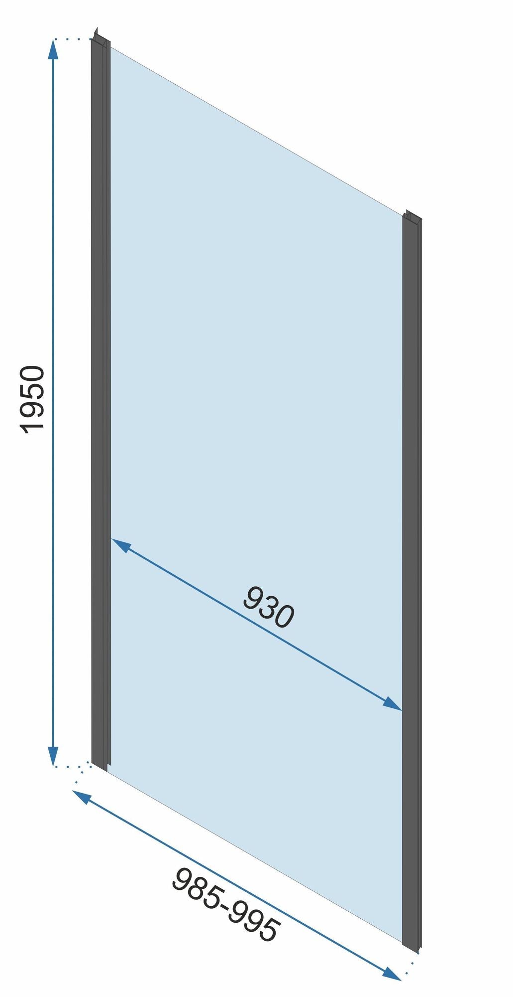 Duschkabine Rapid Slide Gold 120 x 80 13