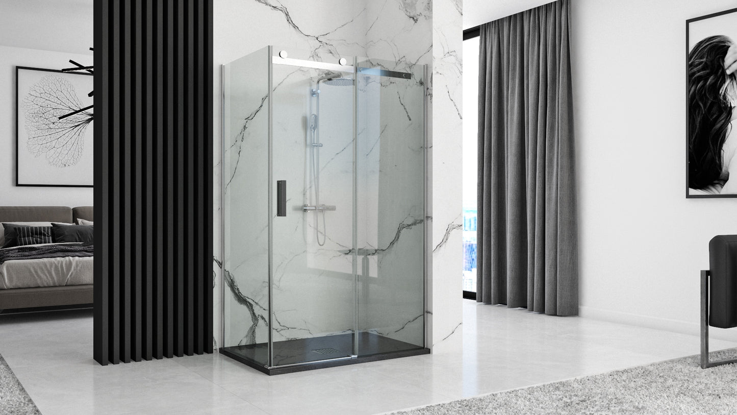 Stein Duschwanne Black Rock 90x120 4