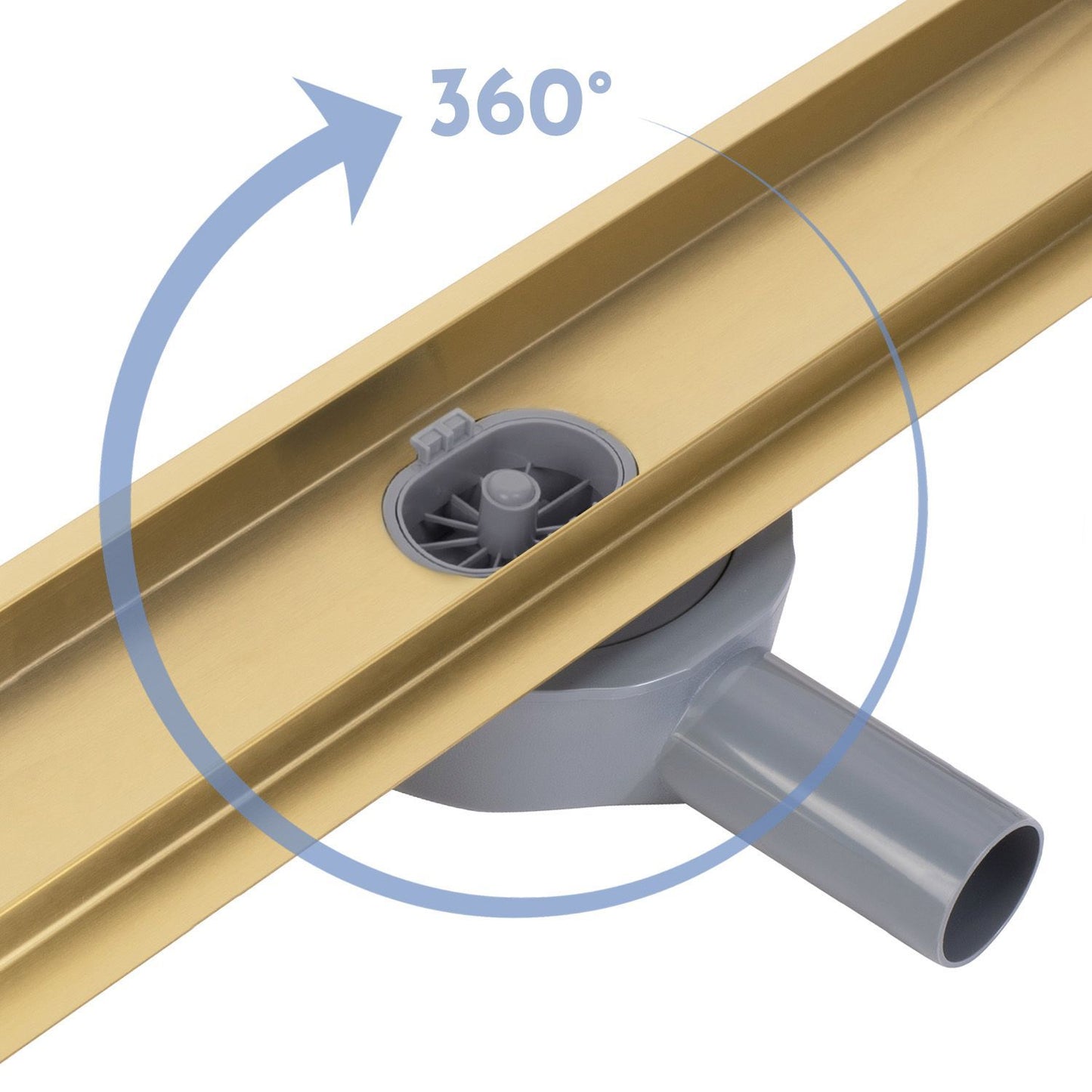Duschrinne REA Neox pro Gold 60 2