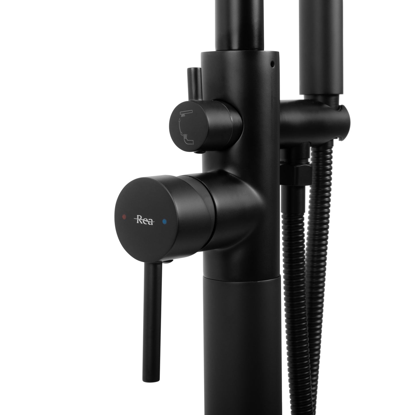 Frei stehende Armatur Rea ARAS Black 4