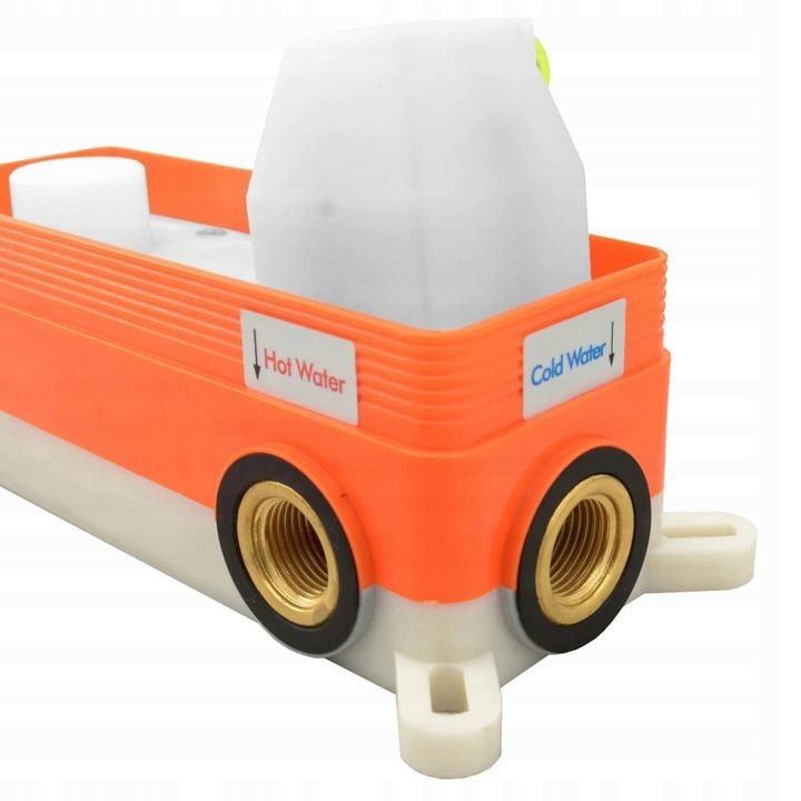 Wannenarmatur Rea Lungo White + Box 6