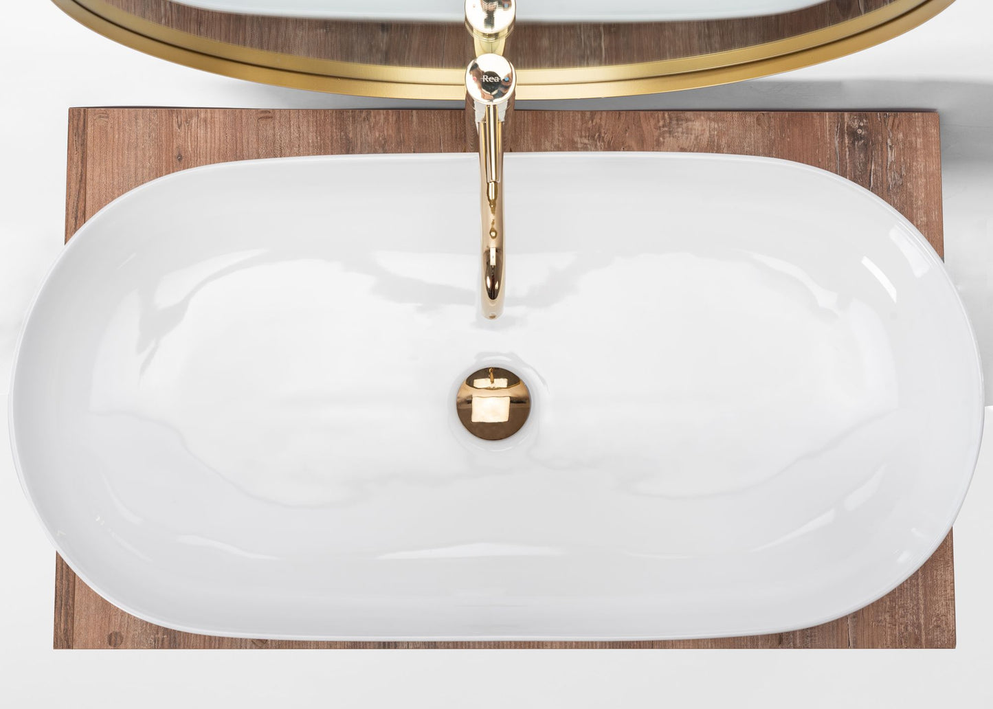 Aufsatzwaschbecken REA CLEO 81 White Rea 4
