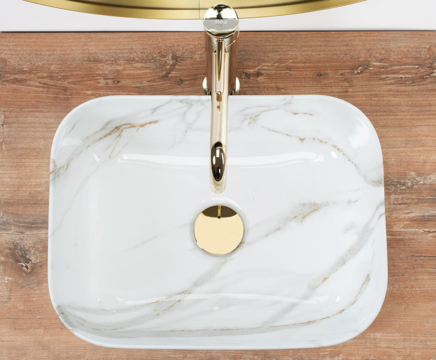 Aufsatzwaschbecken Rea Demi Mini Aiax Shiny 4