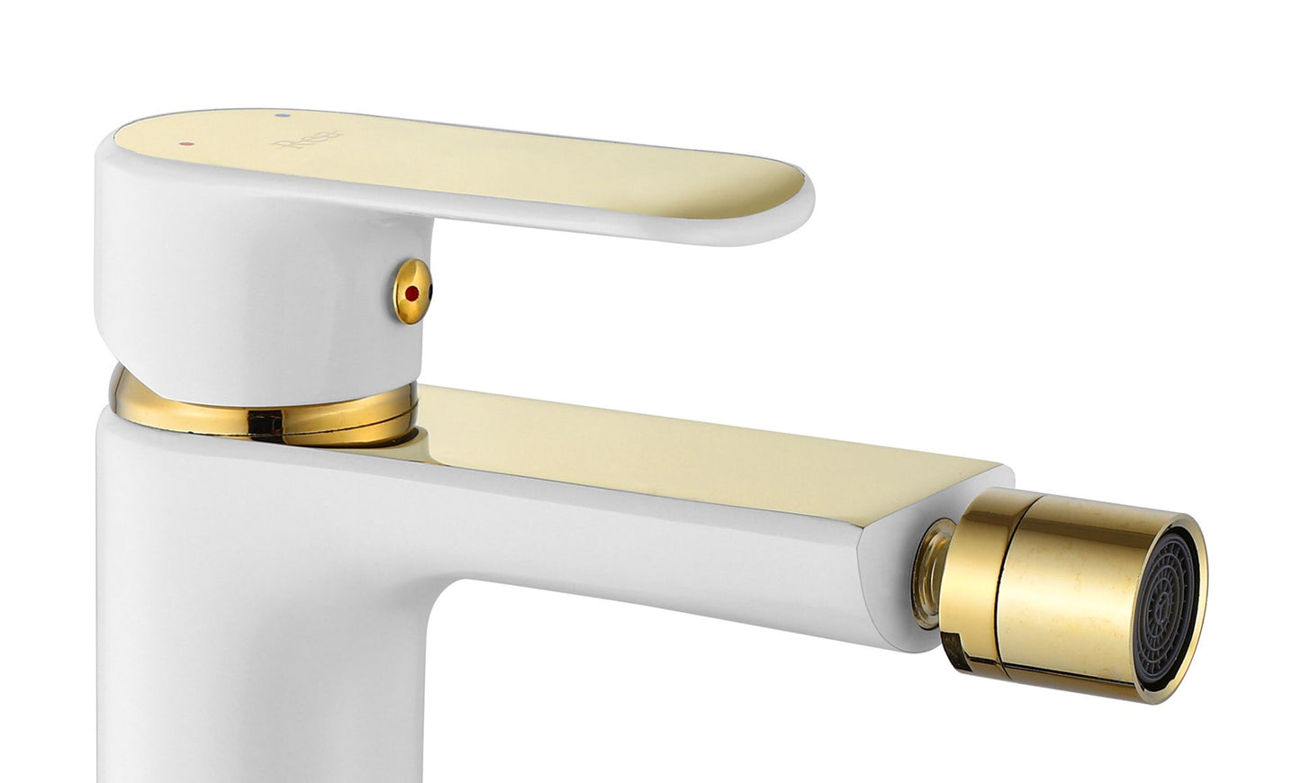 Bidetarmatur Rea Bloom White gold 3