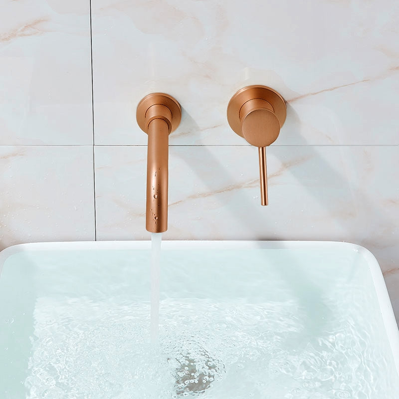 Unterputz Armatur Rea Lungo Long Copper Brush + IBOX 4