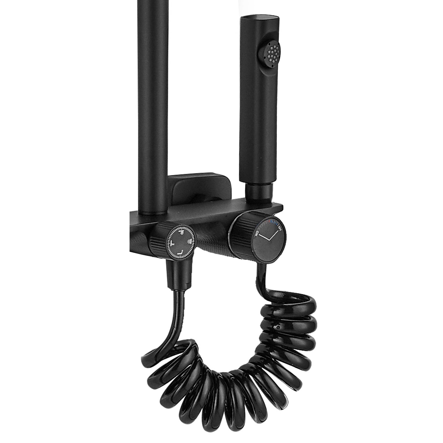 Duschgarnitur REA HELIX Black 6