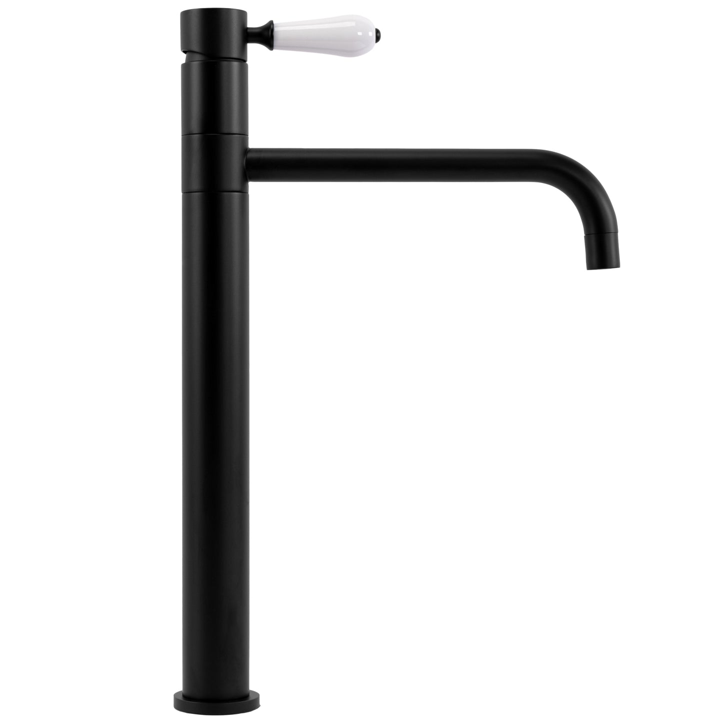 Waschbeckenarmatur Rea Serra BLACK Matt High 5