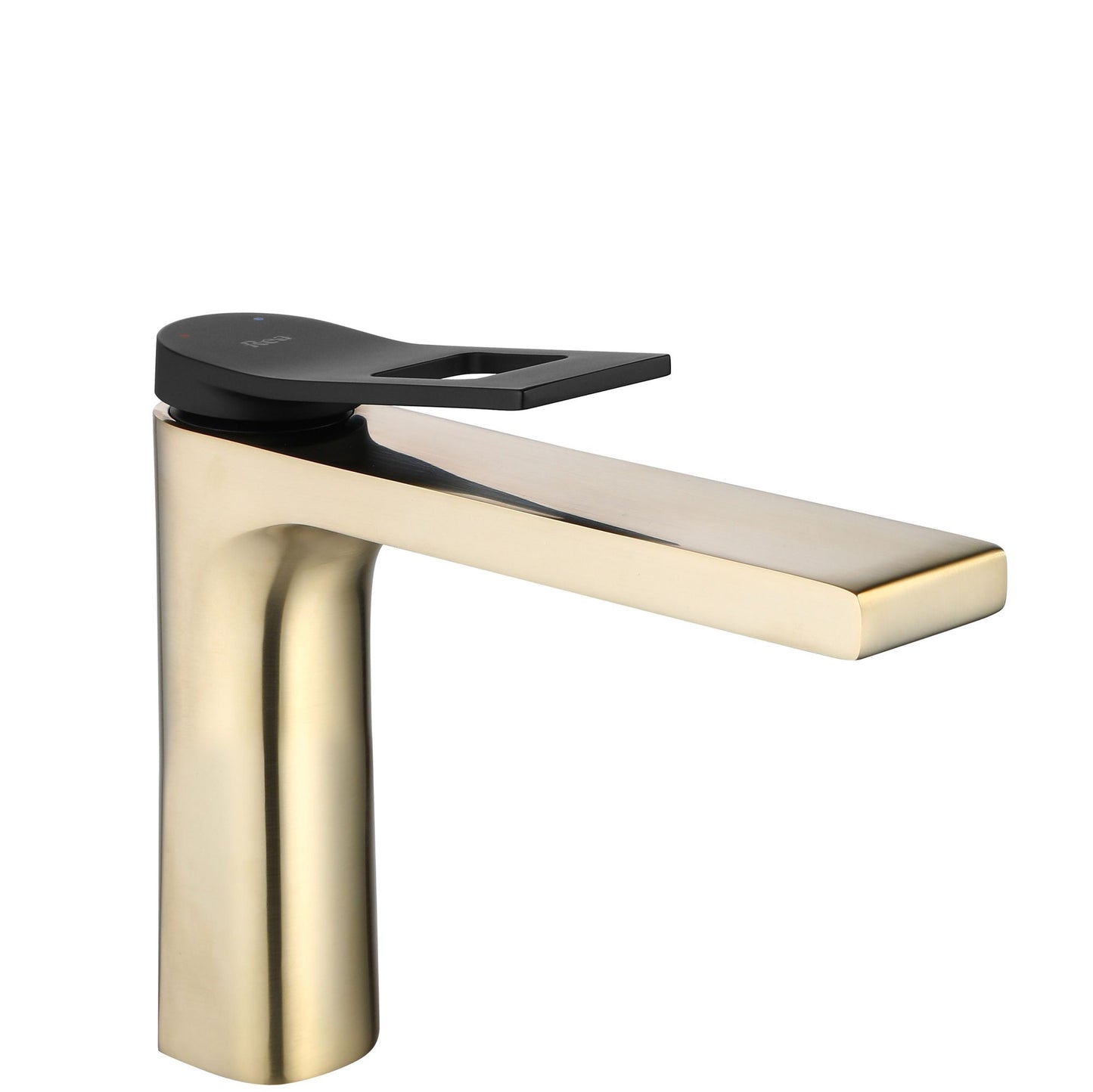 Waschbeckenarmatur REA Soul Gold mat black low 1