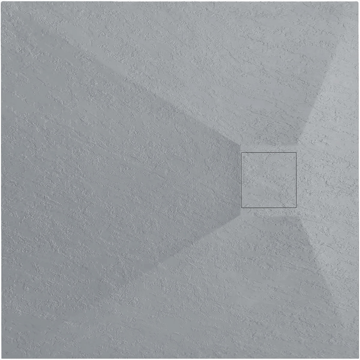 Duschtasse Magnum Grey 90x90 2