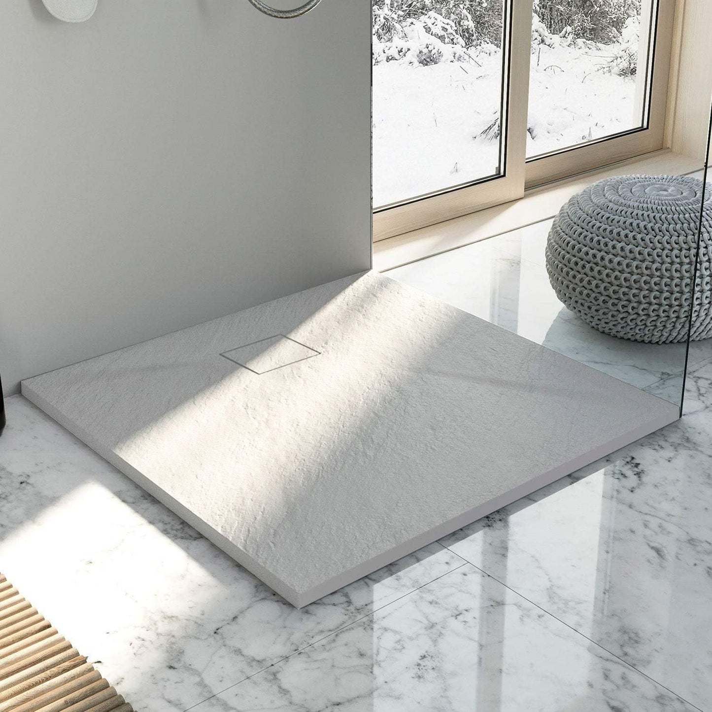 Duschtasse Magnum White 90x90 2