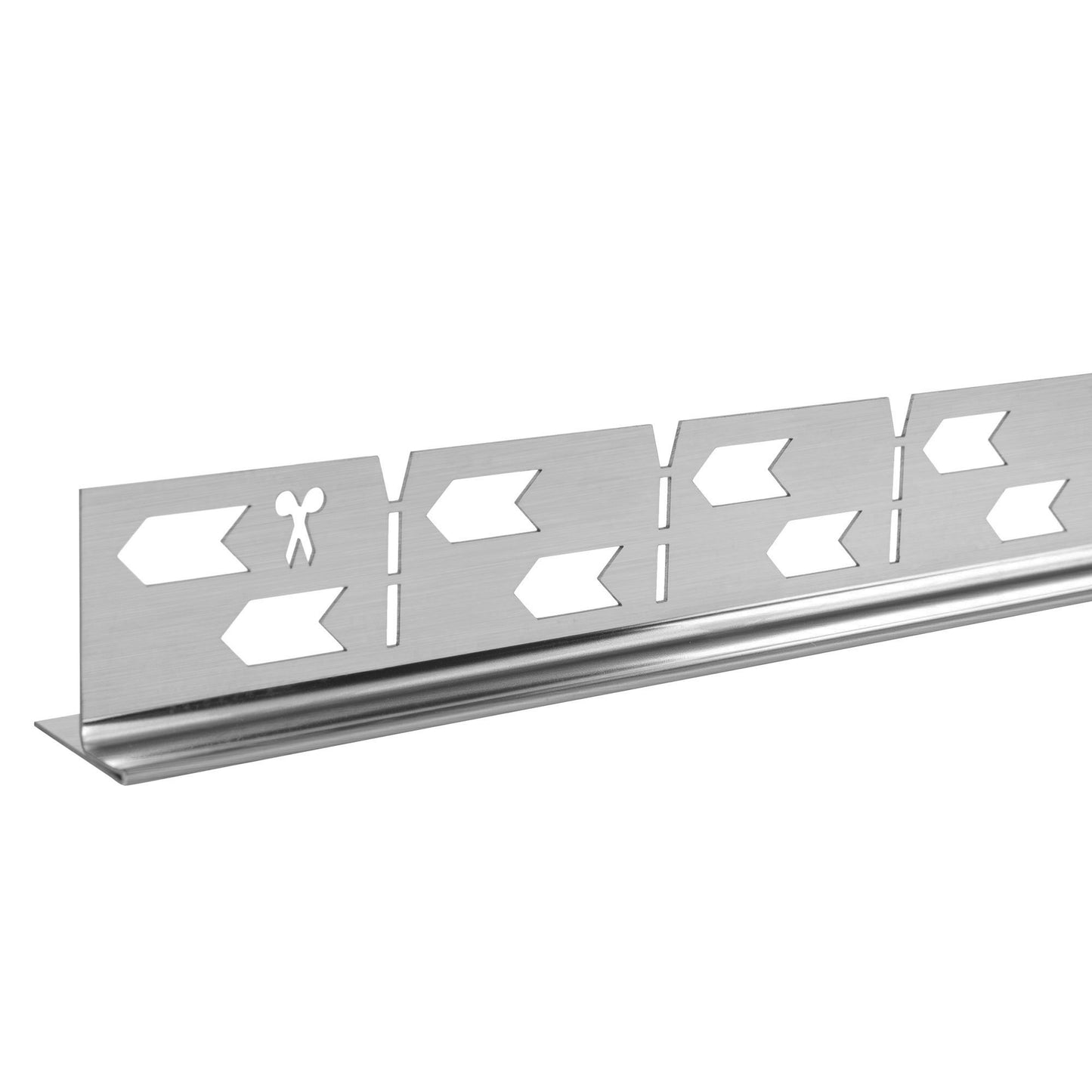 Gefälleprofil 120cm Brush Nickel rechte 3