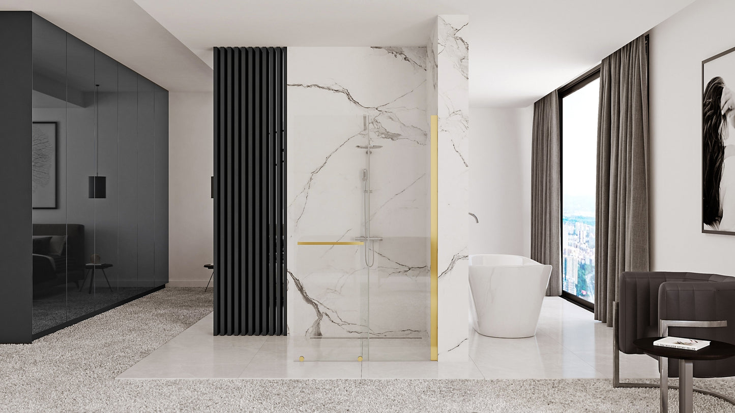 Duschwand Rea Cortis GOLD 120 3