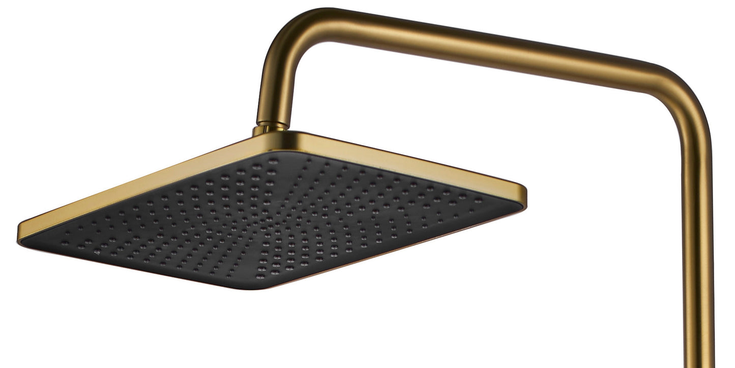 Duschgarnitur mit Thermostat REA ROB Gold Brush 5