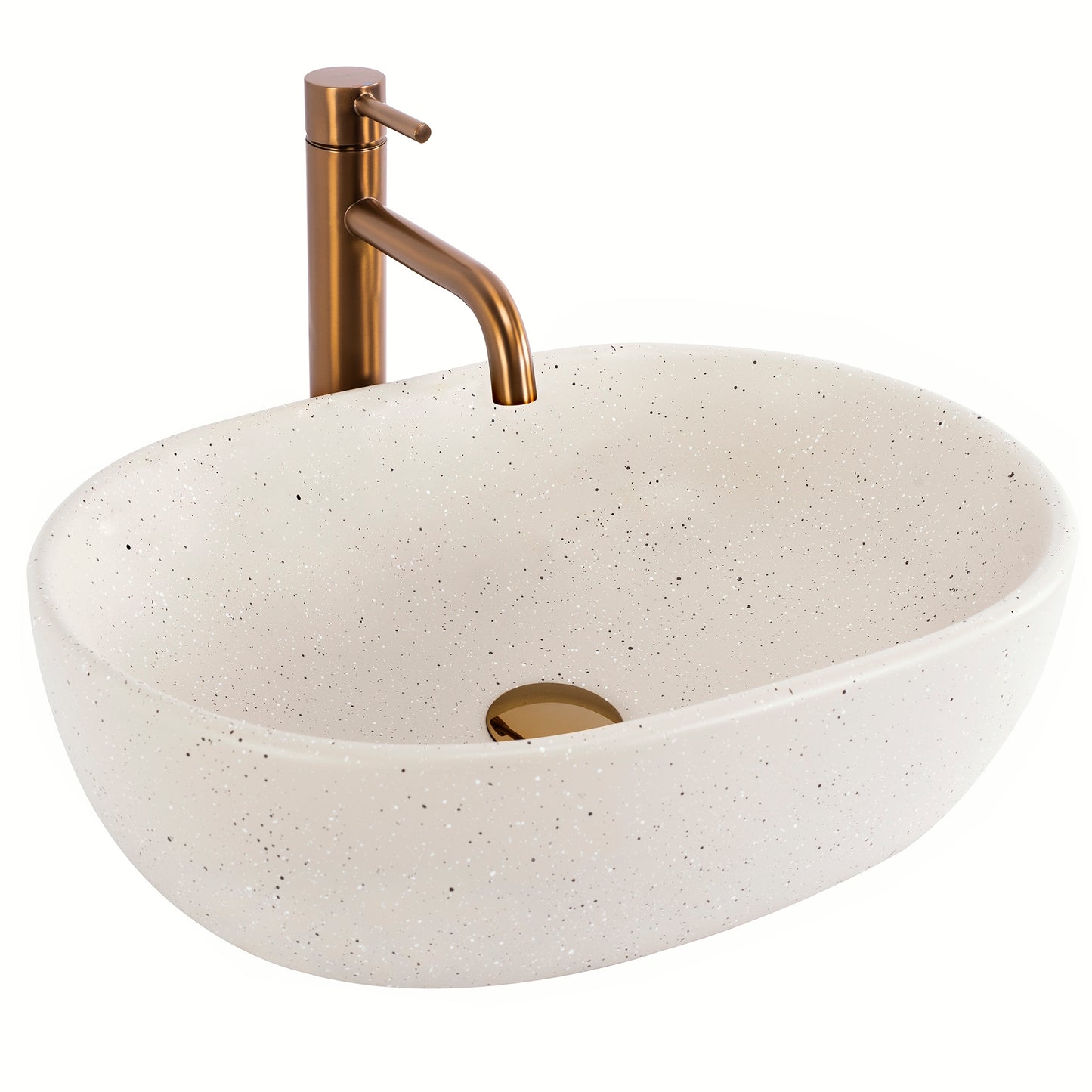 Aufsatzwaschbecken Rea Amelia Sandy 1