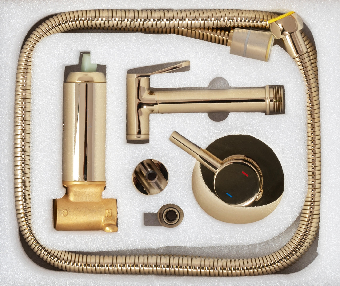 Bidetarmatur Lungo Loop Gold 4