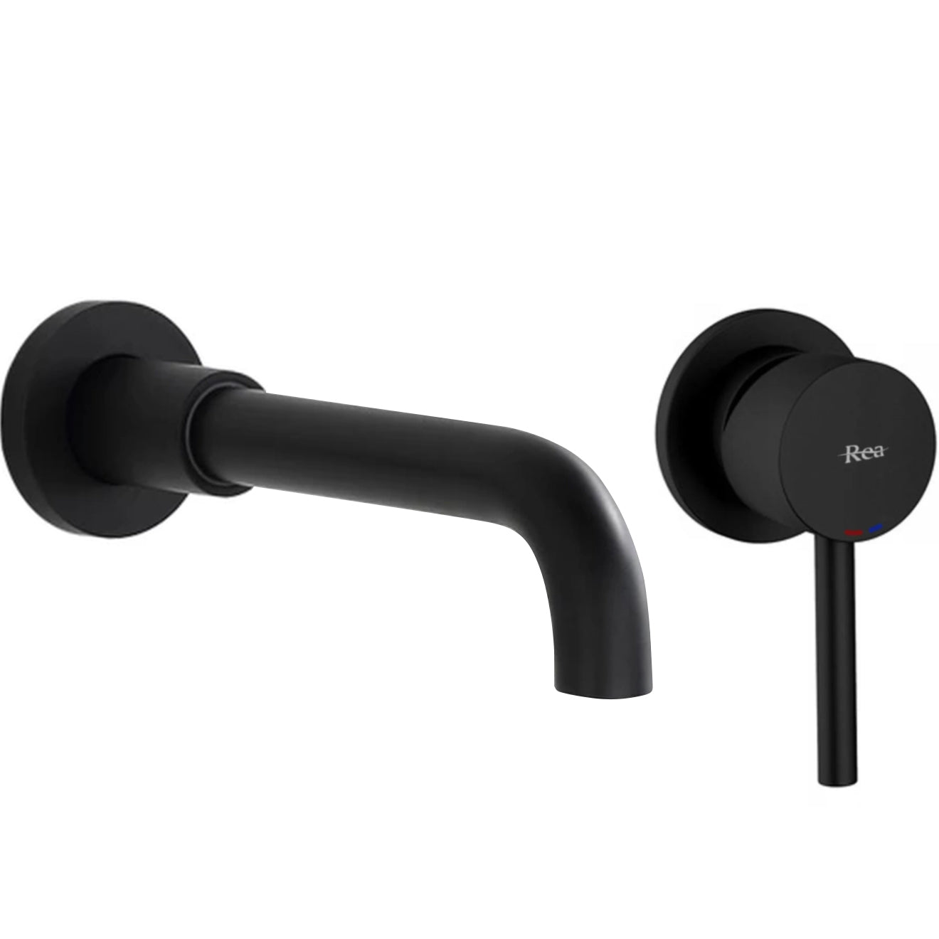 Unterputz Armatur Rea Lungo LONG black matt+Ibox 4