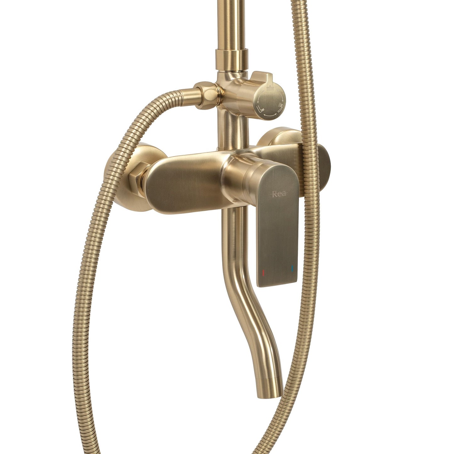 Duschgarnitur Rea VERSO BRUSHED GOLD 6