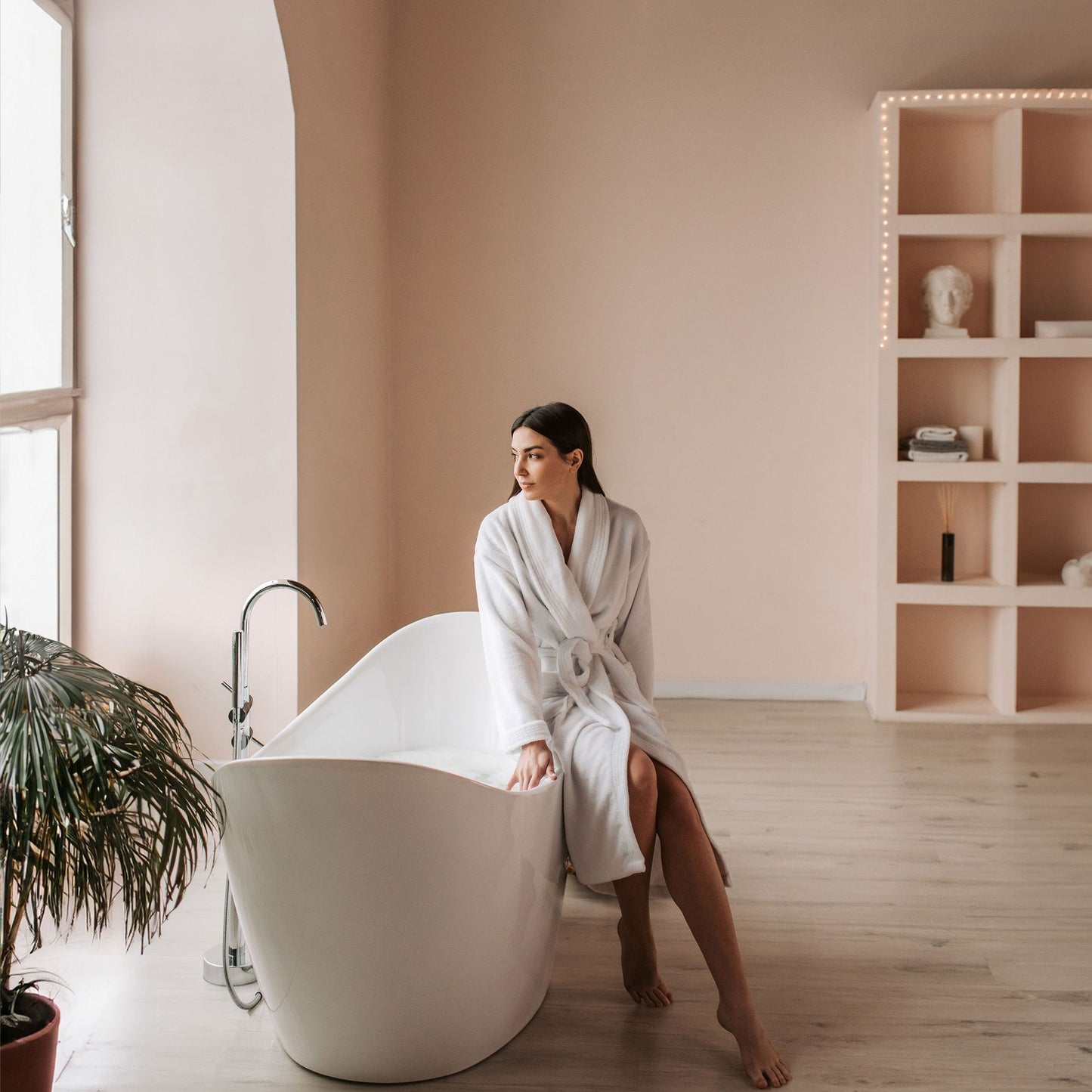freistehende Badewanne Rea Ferrano 150 4