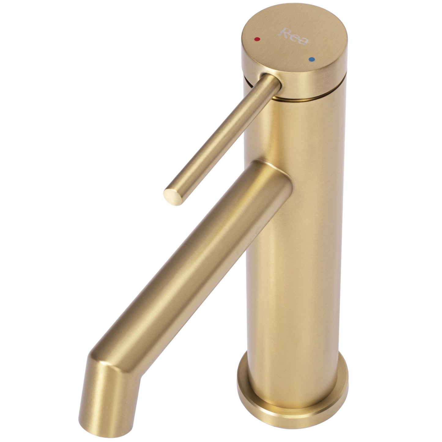 Waschbeckenarmatur Rea Foss GOLD BRUSH Low 6