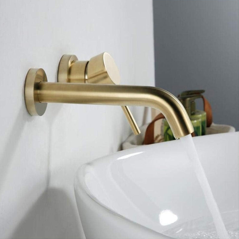 Unterputz Armatur Rea Lungo Gold Mat + BOX 2