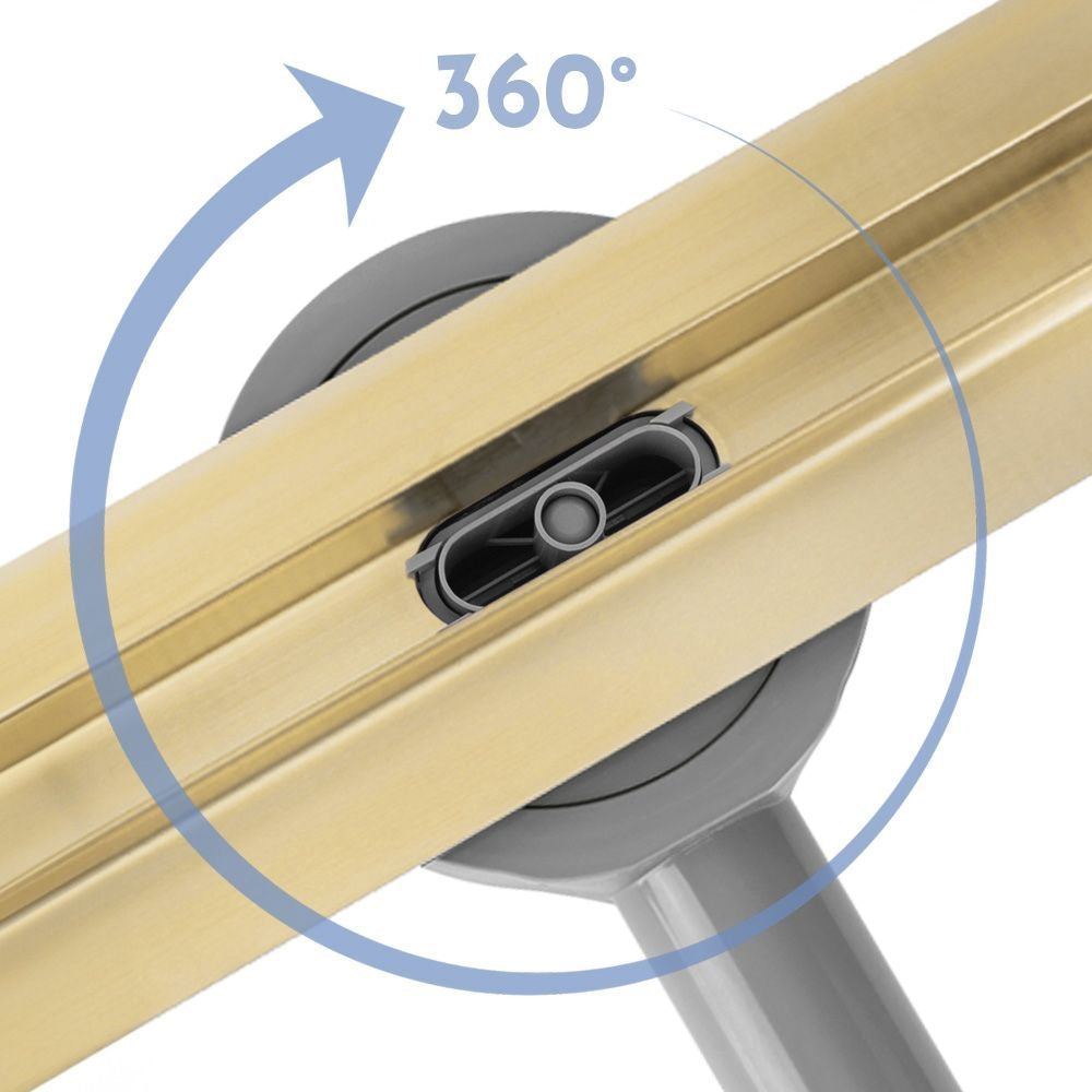 Duschrinne REA Neox Slim pro Brush Gold 60 2