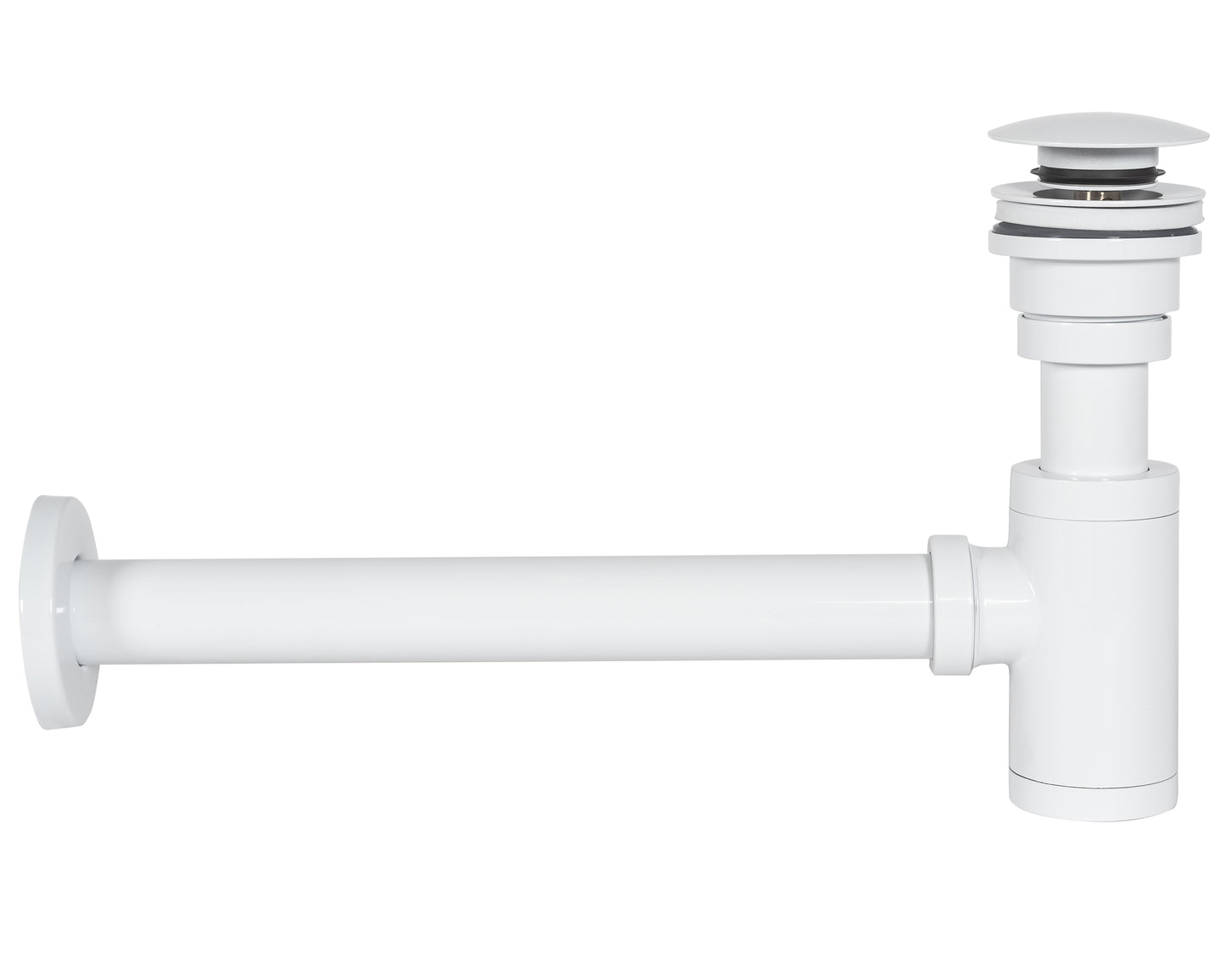 Waschtisch-Siphon Klik-Klak Universal Rea Weiß 2