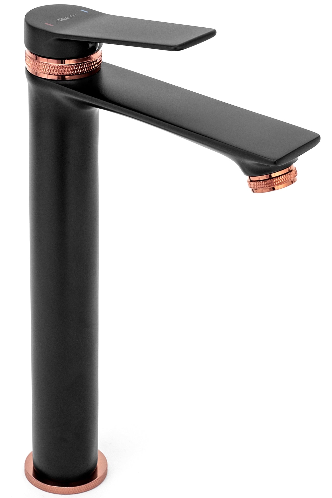 Waschbeckenarmatur Rea Viral Black-rose gold High 3