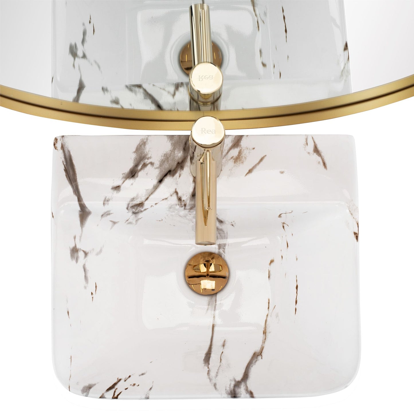 Standwaschbecken ARIS Marble 4