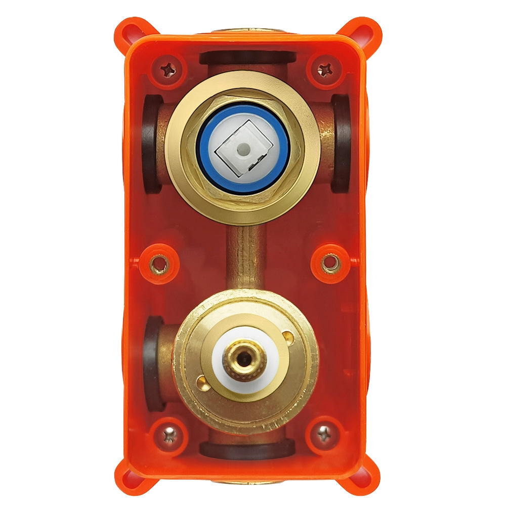 Unterputz Wannen-/Duschset Lungo Gold + IBOX 4