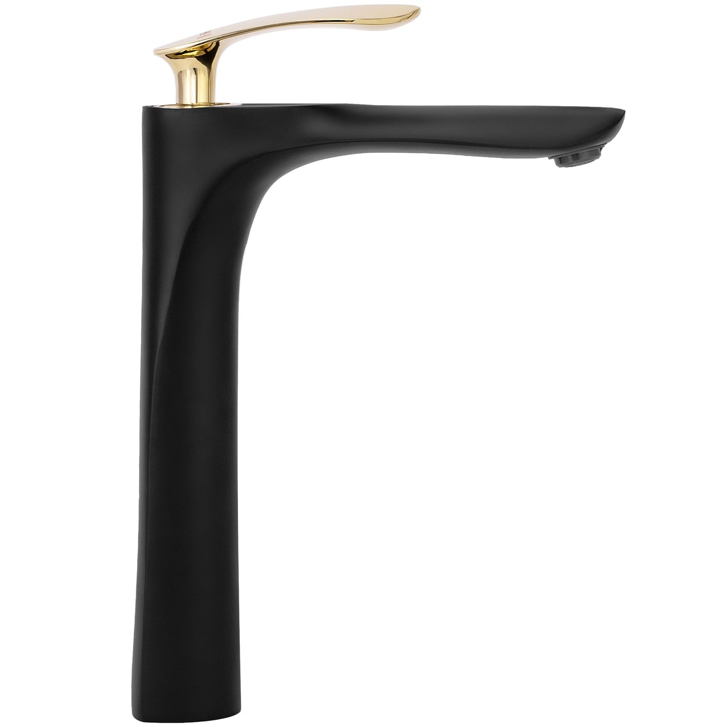 Waschbeckenarmatur Rea Orbit Black Gold high 3
