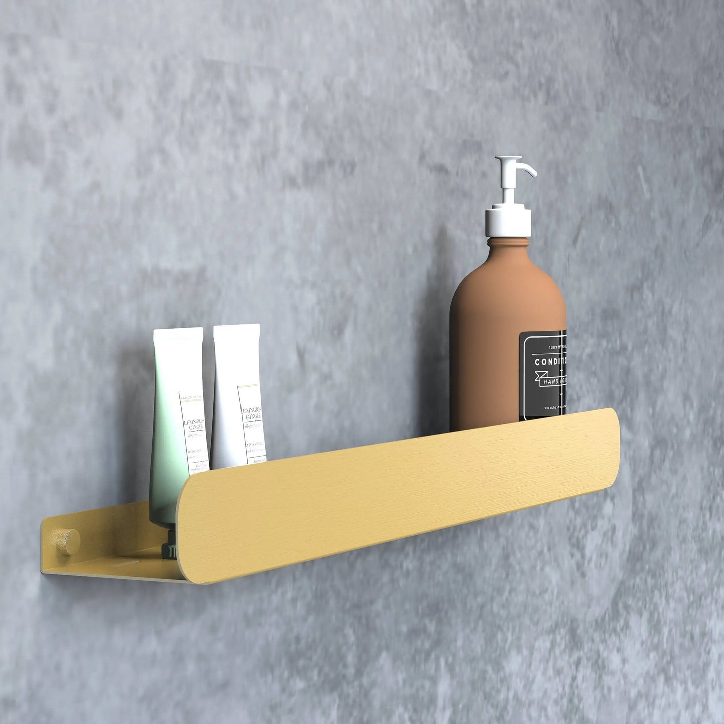 Badezimmerregal SF03 45cm gold brush 4