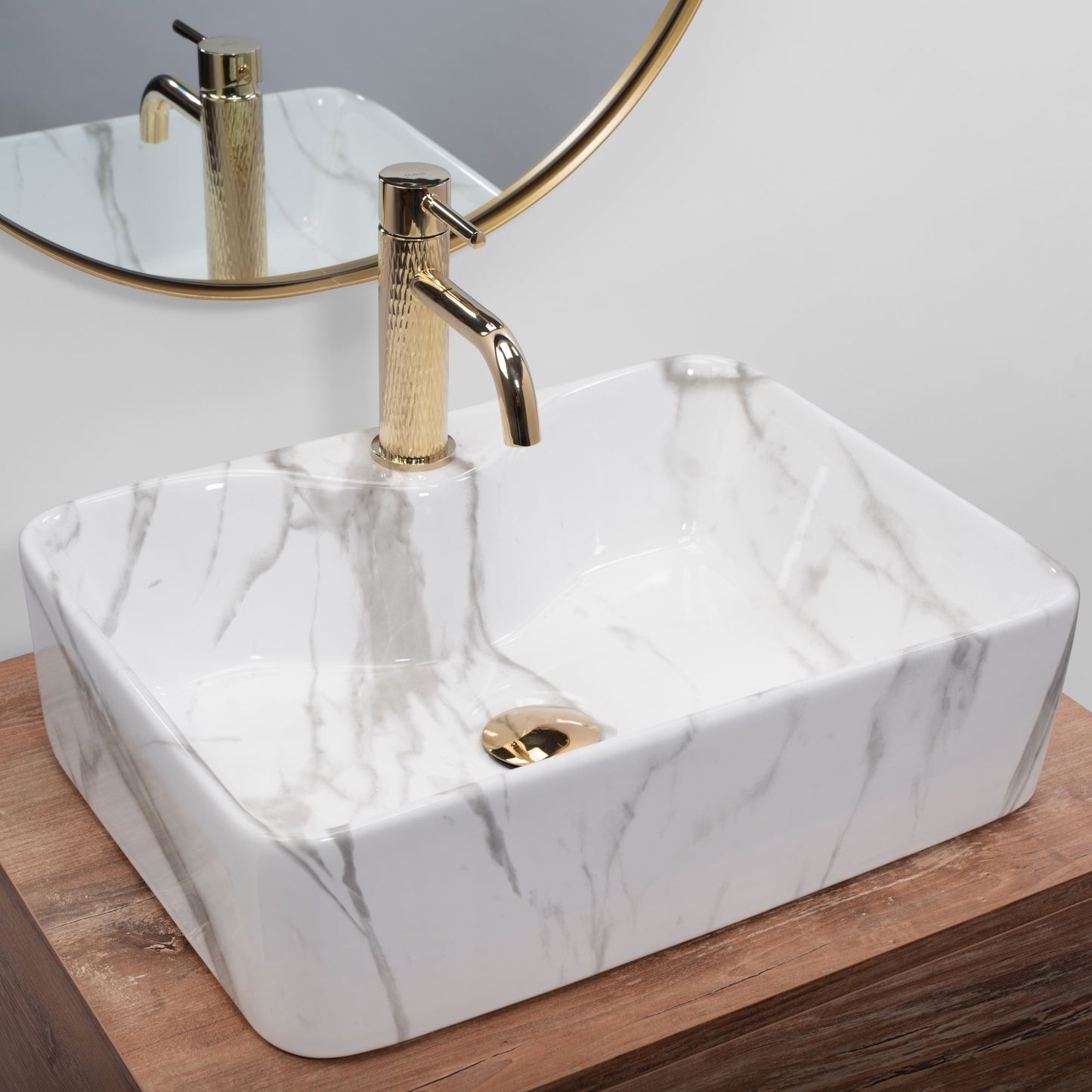 Aufsatzwaschbecken Rea Kelly Marmo 5