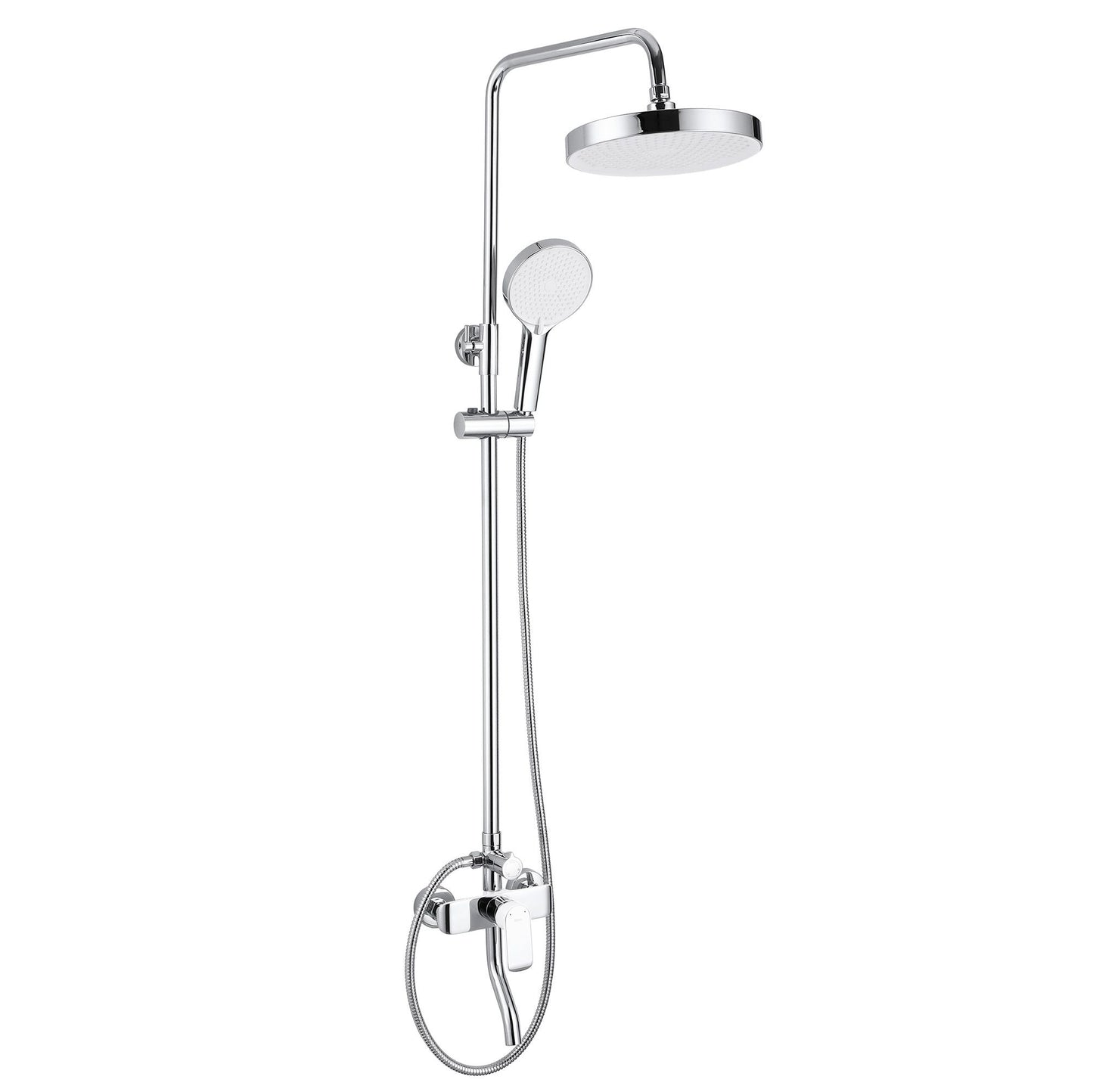 Duschgarnitur REA BLOOM WHITE CHROME 2