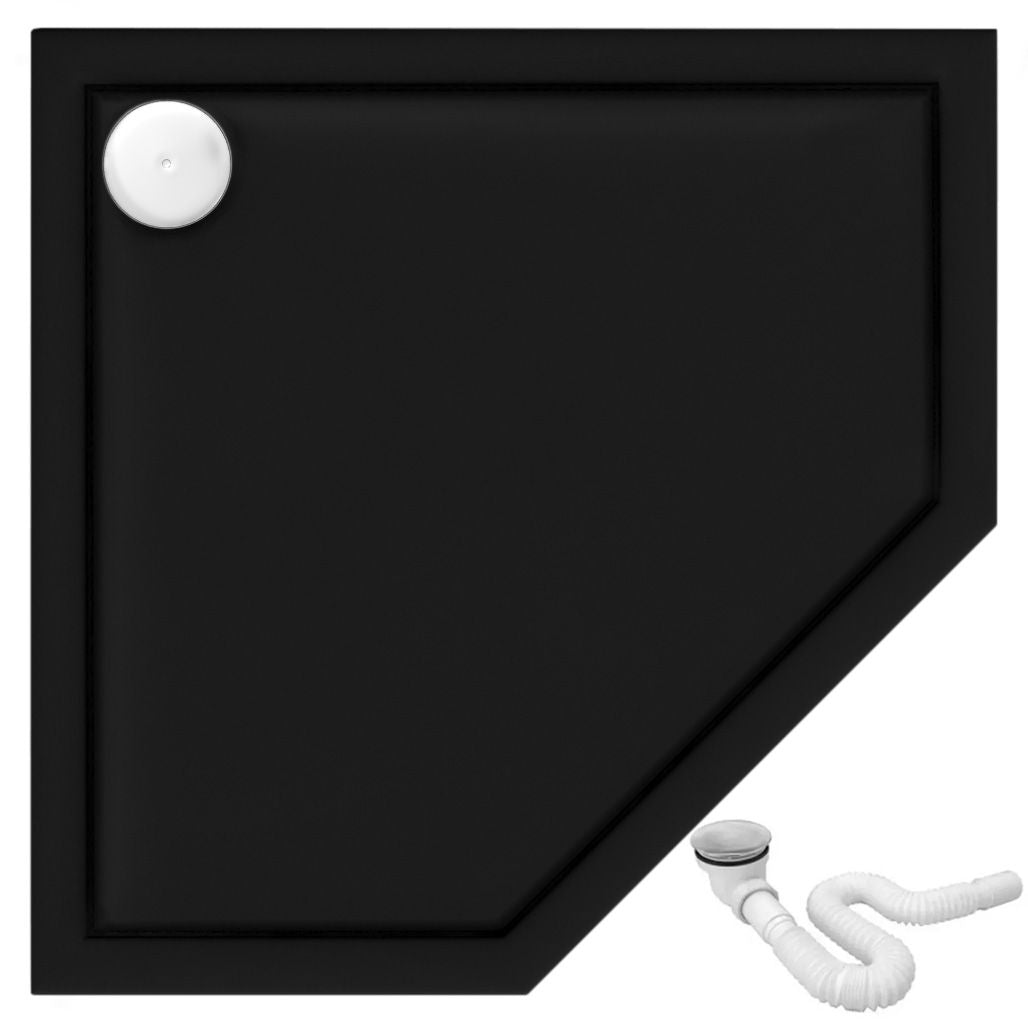 Duschkabine DIAMOND BLACK MAT 90x90 ohne Duschwanne 13