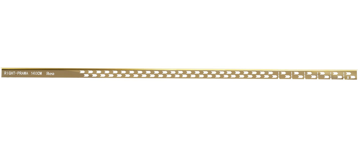 Gefälleprofil 140cm Gold linke 4