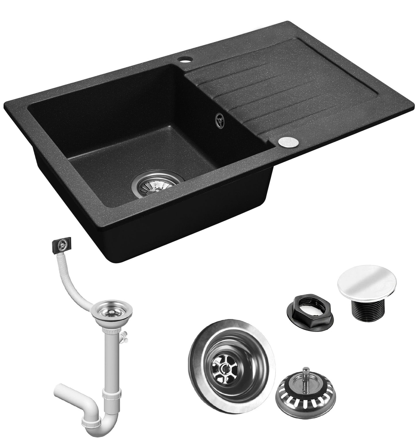 Spülbecken granit DAG black 5