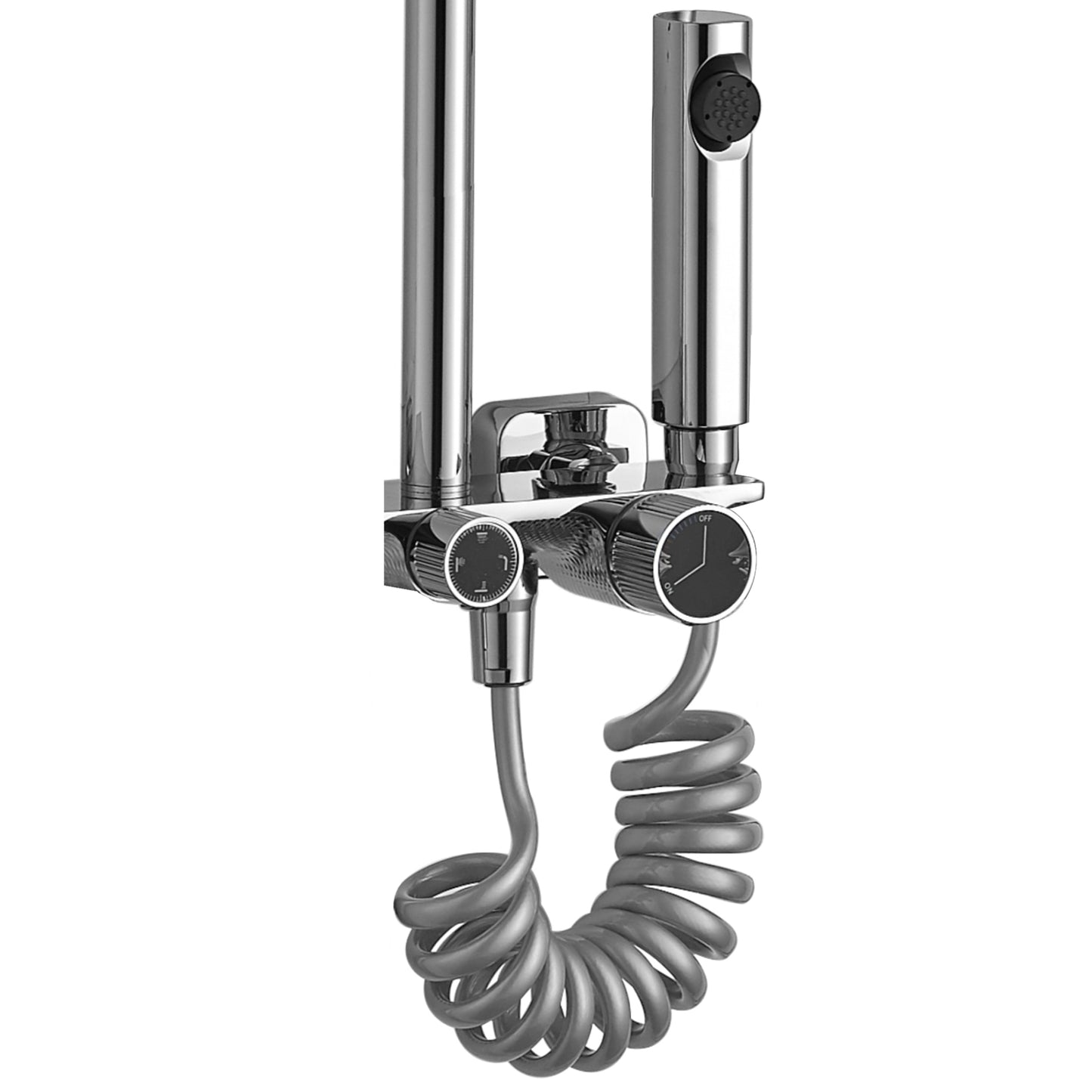 Duschgarnitur REA HELIX Chrom 6