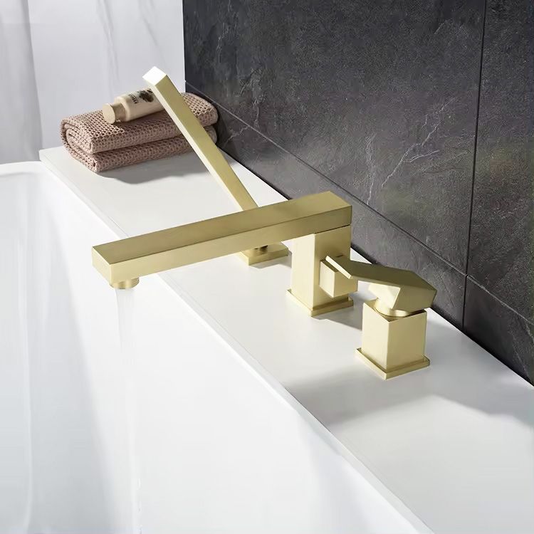 Wannenarmatur Rea Glen Gold 3-elem. 5