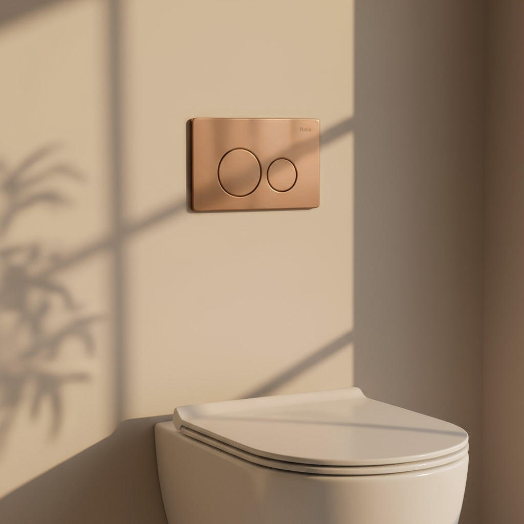 Vorwandelement Für Wc K011a-q Rea I Brush Copper 11