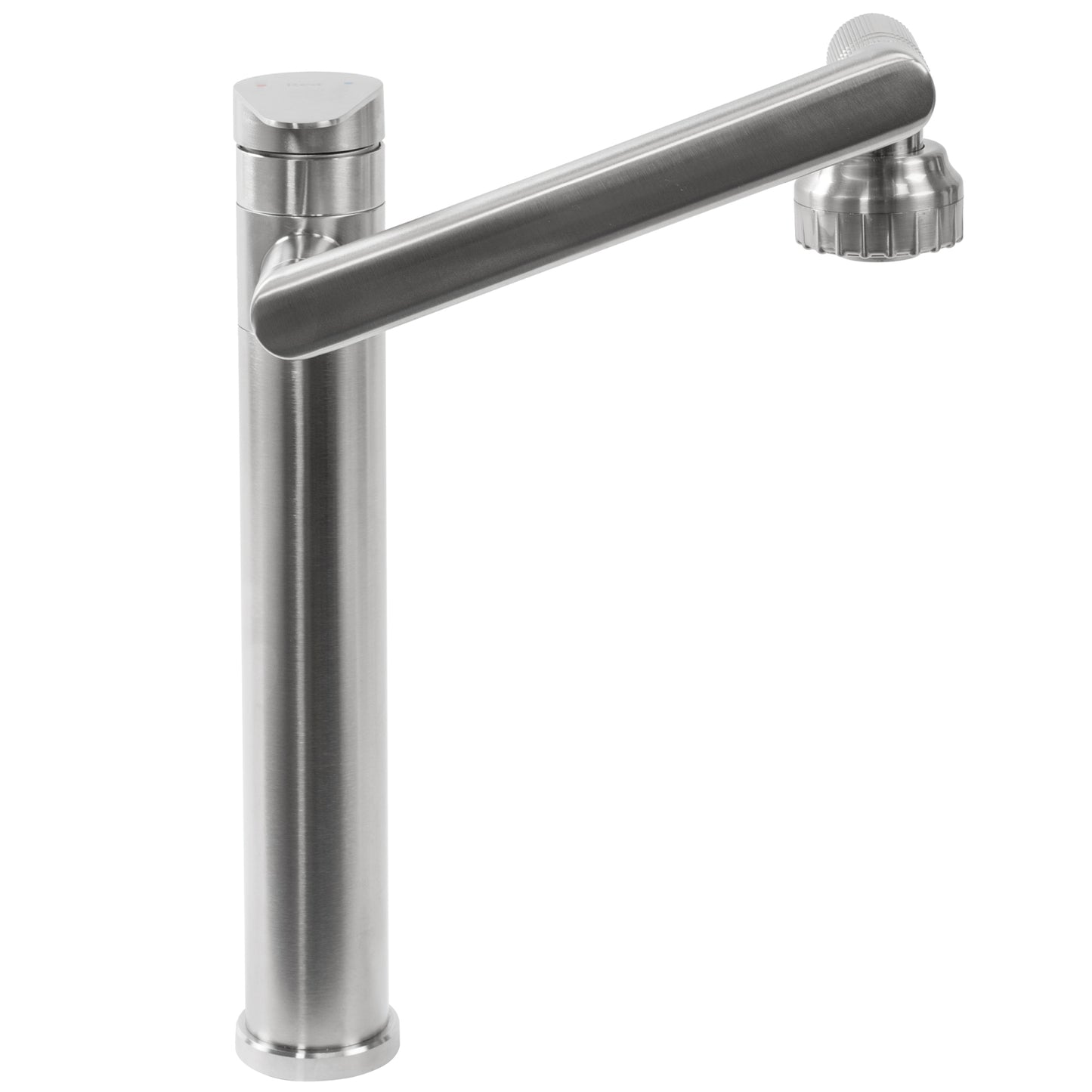 Waschbeckenarmatur Rea PACO Nickel Brush INOX High 3