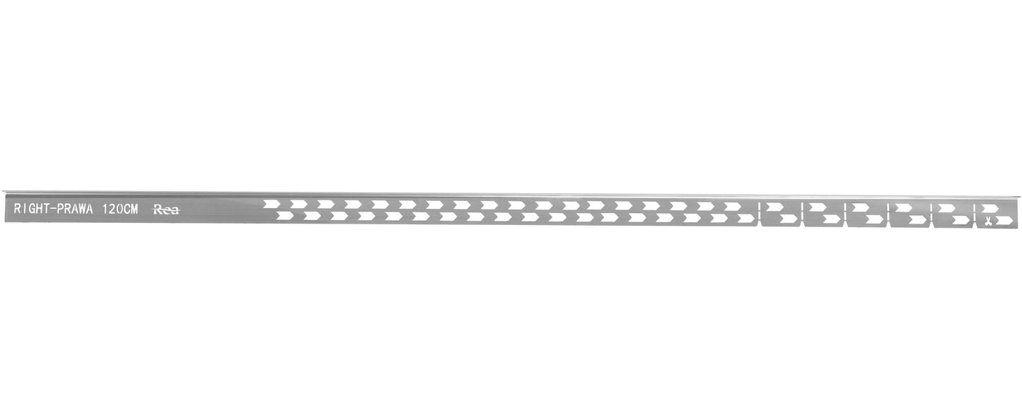 Gefälleprofil 120cm Brush Nickel rechte 4